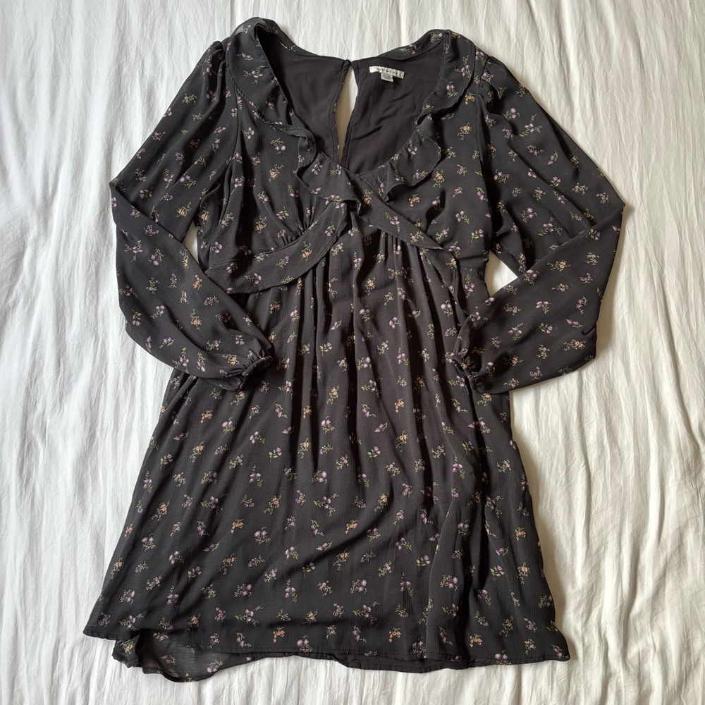 Black Floral Dress